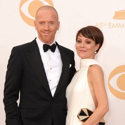 Damian Lewis y Helen McCrory en la alfombra roja de los Emmy 2013