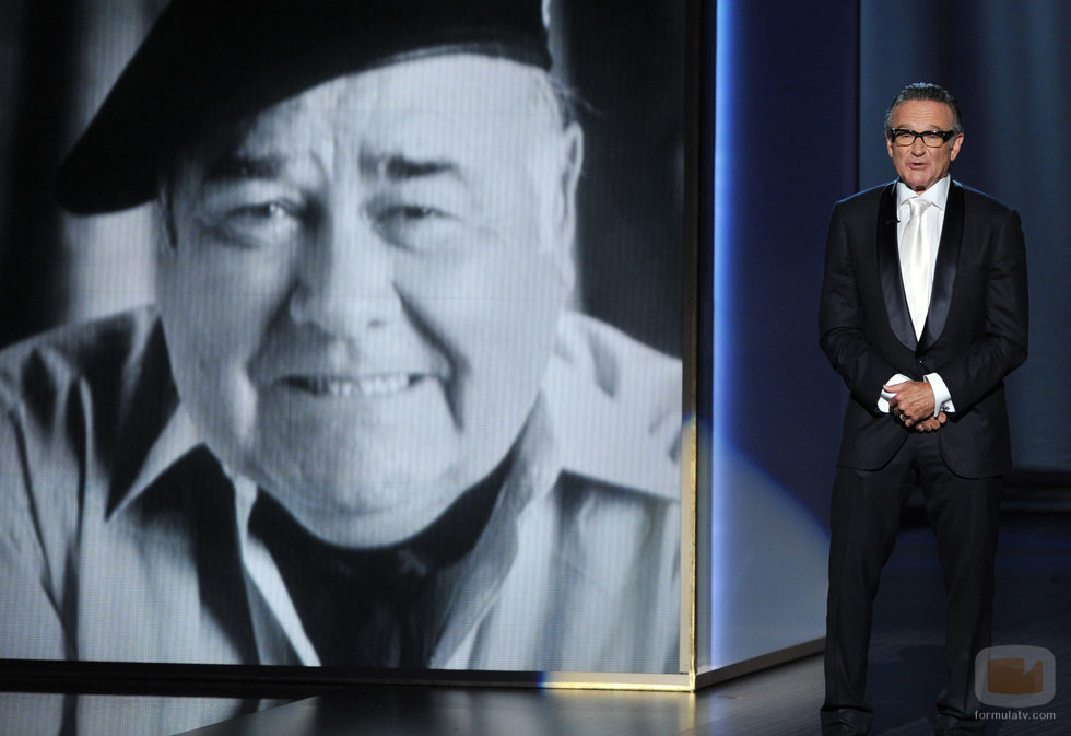 Robin Williams homenajea en los Emmy 2013 a su mentor Jonathan Winters