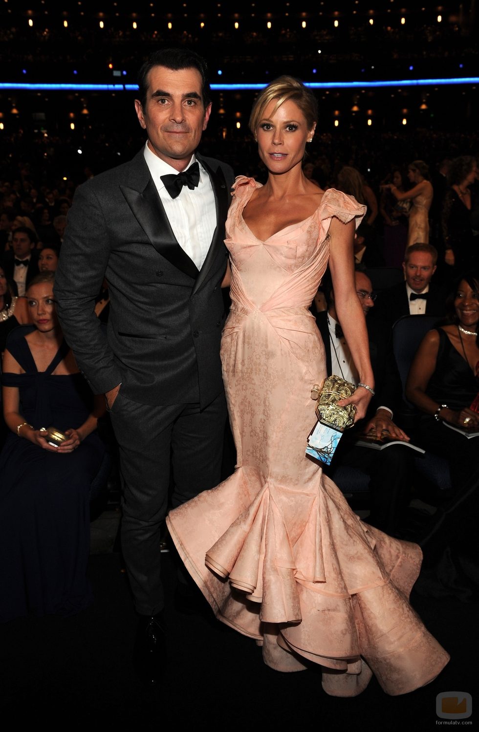 Ty Burrell y Julie Bowen en los Emmy 2013