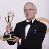 Don Roy King con el Emmy 2013 de 'Saturday Nigh Live'