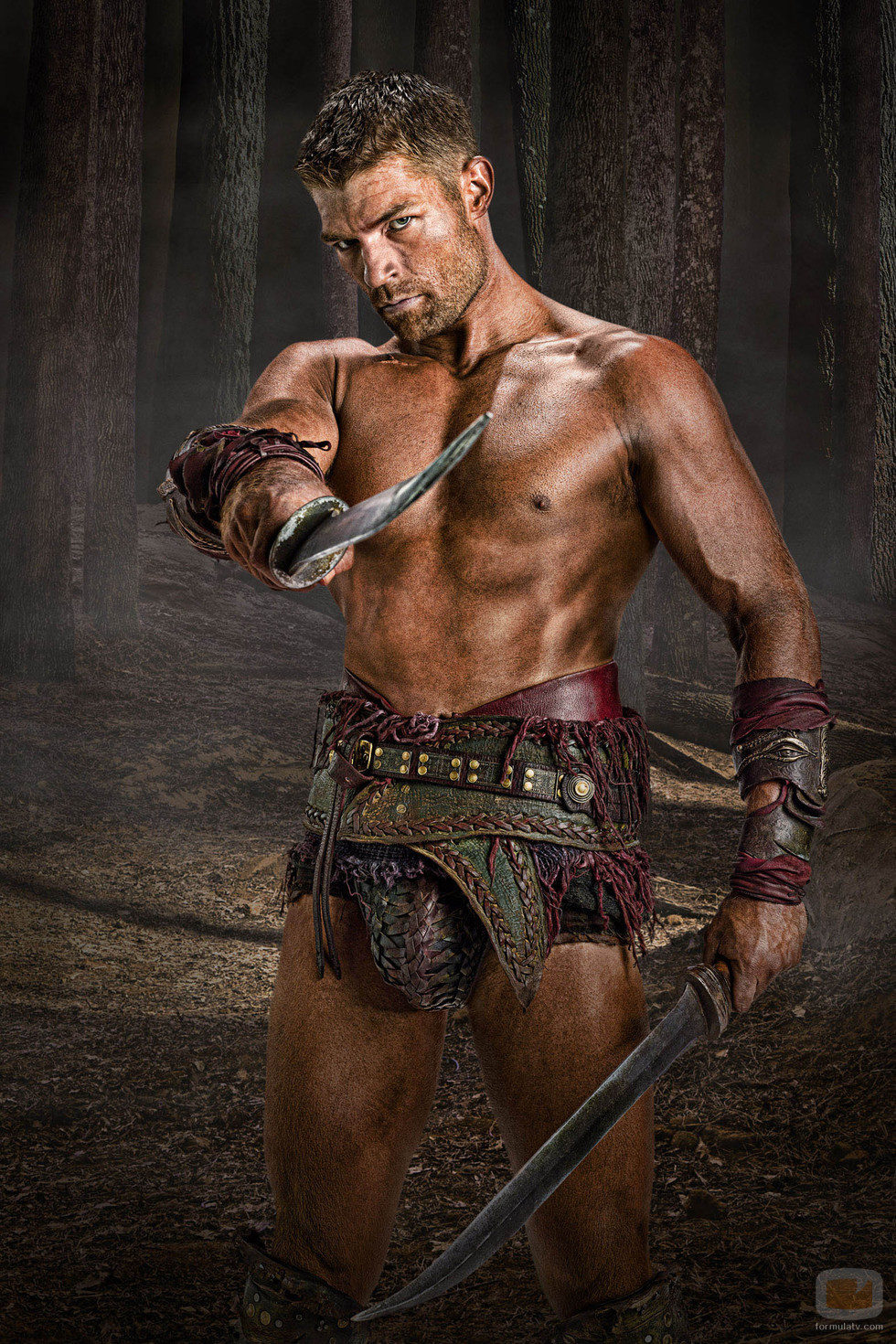 Liam McIntyre en 'Spartacus: La venganza'