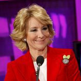 Esperanza Aguirre en su visita al programa '59 segundos'