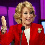 Fotograma de la visita de Esperanza Aguirre a '59 segundos'