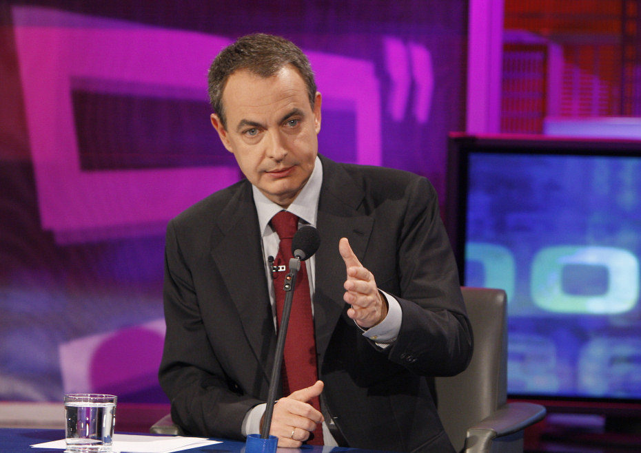 José Luis Rodríguez Zapatero en el programa '59, segundos'