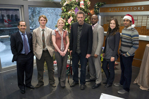 El doctor House con el resto de su equipo