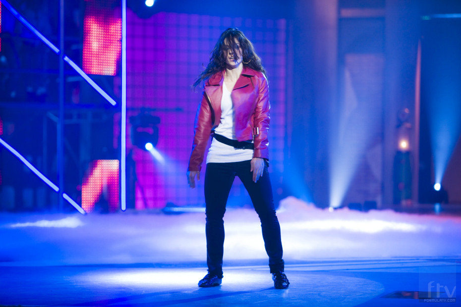 Vicky Gómez, ganadora de 'Fama, ¡a bailar!' baila en una foto promocional