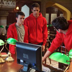 Martin Rivas, Yon González y Daniel Retuerta en 'Ocho milímetros'