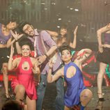 Rodolfo Chikilicuatre y sus bailarinas Disco y Gráfica