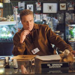 William Petersen en el capítulo 'Trenes y gafas' de 'CSI: Las Vegas'