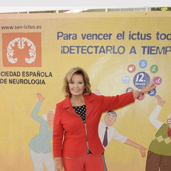 María Teresa Campos participa en la campaña de "12 Meses" para vencer el ictus