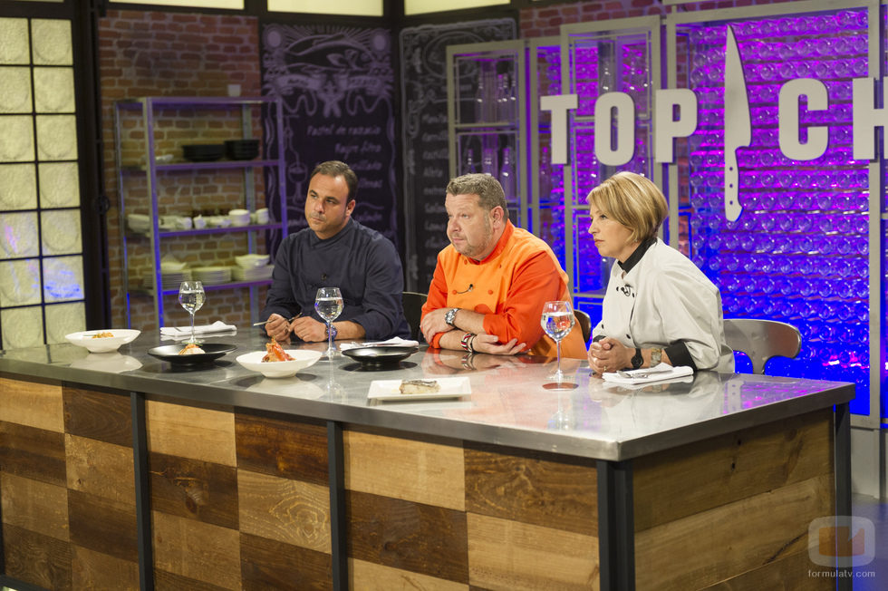 Ángel León, Alberto Chicote y Susi Díaz, jurado de 'Top Chef'