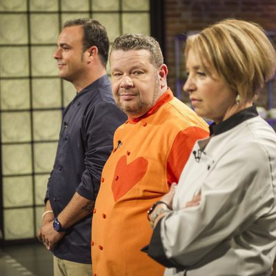 Ángel León, Alberto Chicote y Susi Díaz en 'Top Chef'