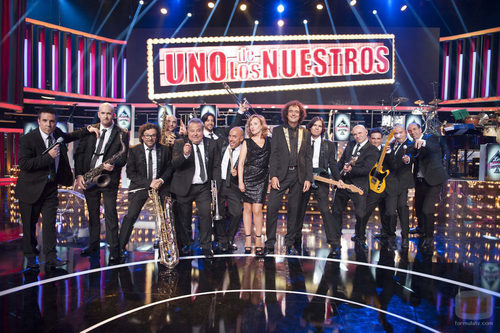 La orquesta "Los Nuestros"