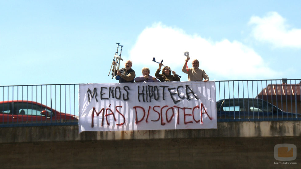 Jubilados en 'Los mayores gamberros'