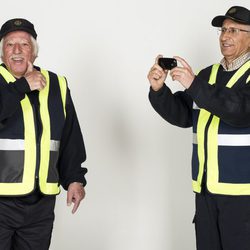 Dos de los participantes de 'Los mayores gamberros'