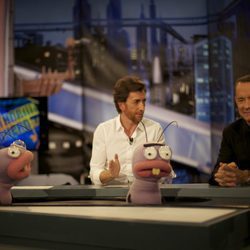 Pablo Motos y Tom Hanks graban 'El Hormiguero' en París