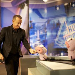Tom Hanks juega con Trancas y Barrancas en 'El Hormiguero'