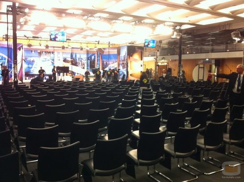 Las butacas del público de 'El Hormiguero' en París