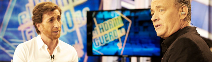 Pablo Motos entrevista a Tom Hanks en 'El Hormiguero' en París