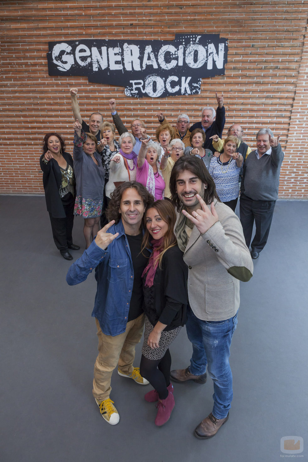 Melendi, Reichel Delgado y José de Castro en 'Generación rock'