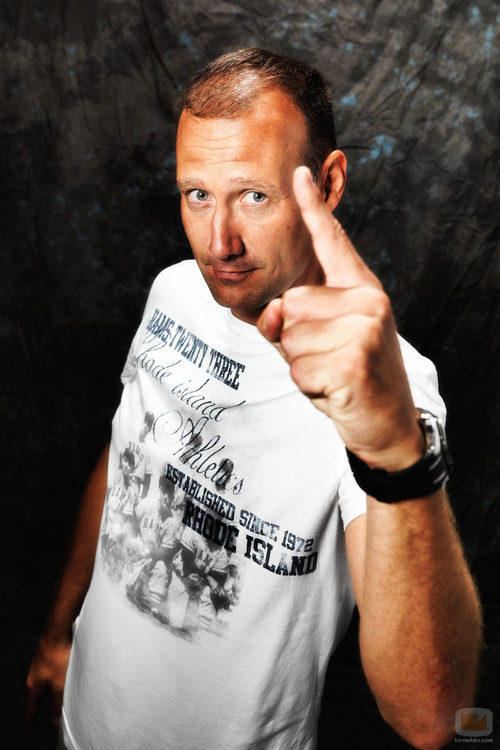 Pedro García Aguado, posa en la presentación de la cuarta temporada de 'Hermano mayor'