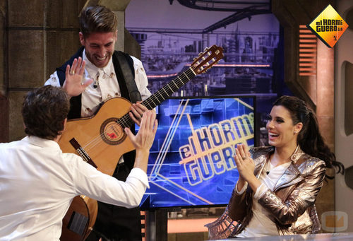 Sergio Ramos sorprendió a Pilar Rubio en 'El Hormiguero'