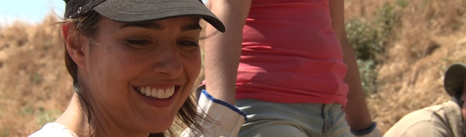 Cristina Brondo en 'Arqueólogo por un día'