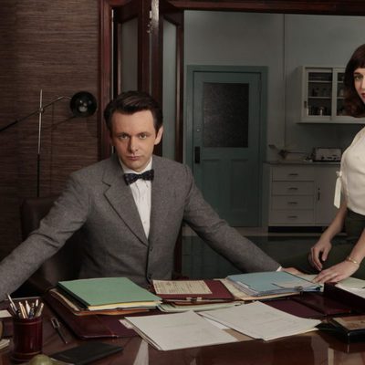 William Masters y Virginia Johnson en 'Masters of Sex'