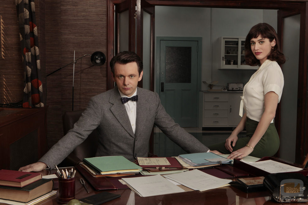 William Masters y Virginia Johnson en 'Masters of Sex'