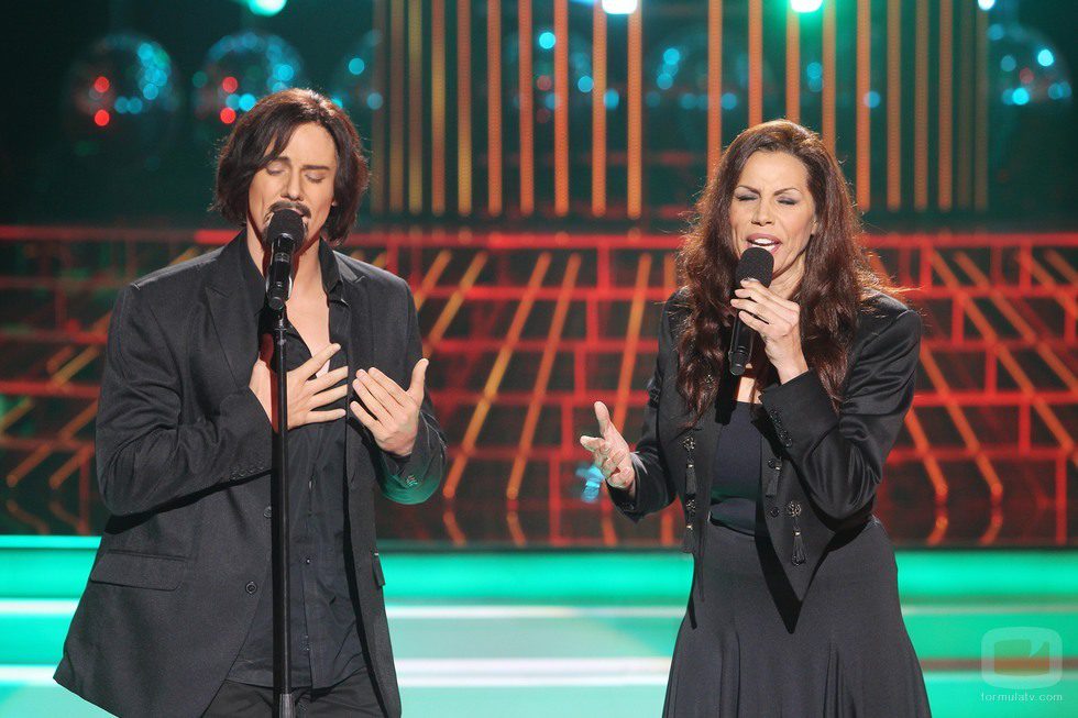 Toñi Salazar y Daniel Diges en 'Tu cara más solidaria'