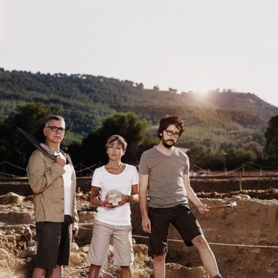 Juan Ramón Lucas, María Vasco y Flipy