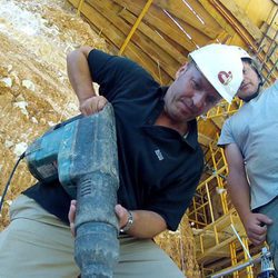 Iñigo Urrechu en Atapuerca