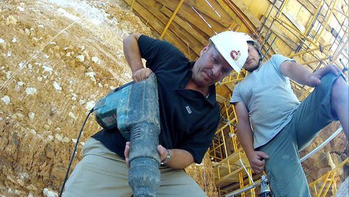 Iñigo Urrechu en Atapuerca