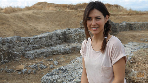 Cristina Brondo, participante de 'Arqueólogo por un día'