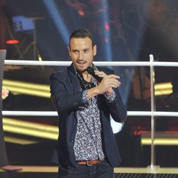 Marcos Galindo canta en 'La voz'