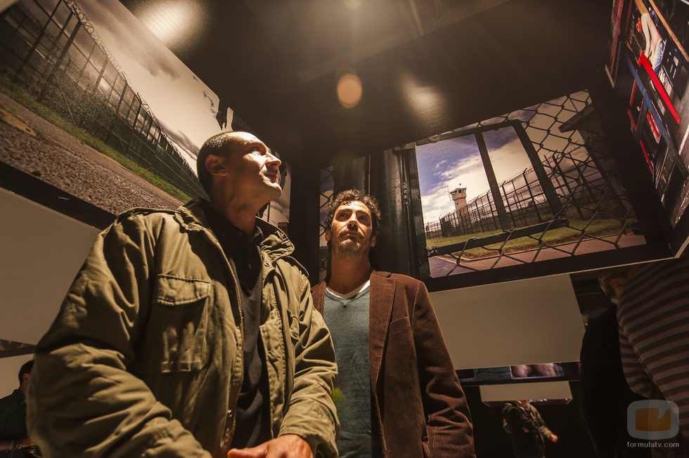 Armando Rey y Jacobo García Guereta en "'Encarcelados' en 25 frames"