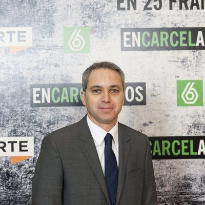 Vicente Vallés en la exposición "'Encarcelados' en 25 frames"