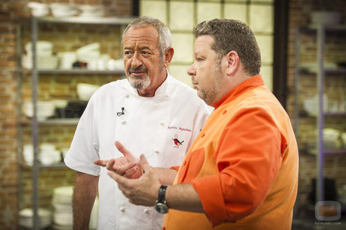 Karlos Arguiñano y Alberto Chicote en 'Top Chef'