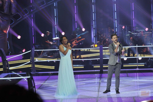 Cissy Miranda y Gonzalo Alcaín en la segunda edición de 'La Voz'