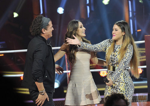 Malú roba a Alba Lucía López en 'La voz'