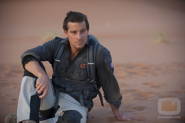 Bear Gylls en el desierto en 'Escapar del infierno con Bear Gylls'