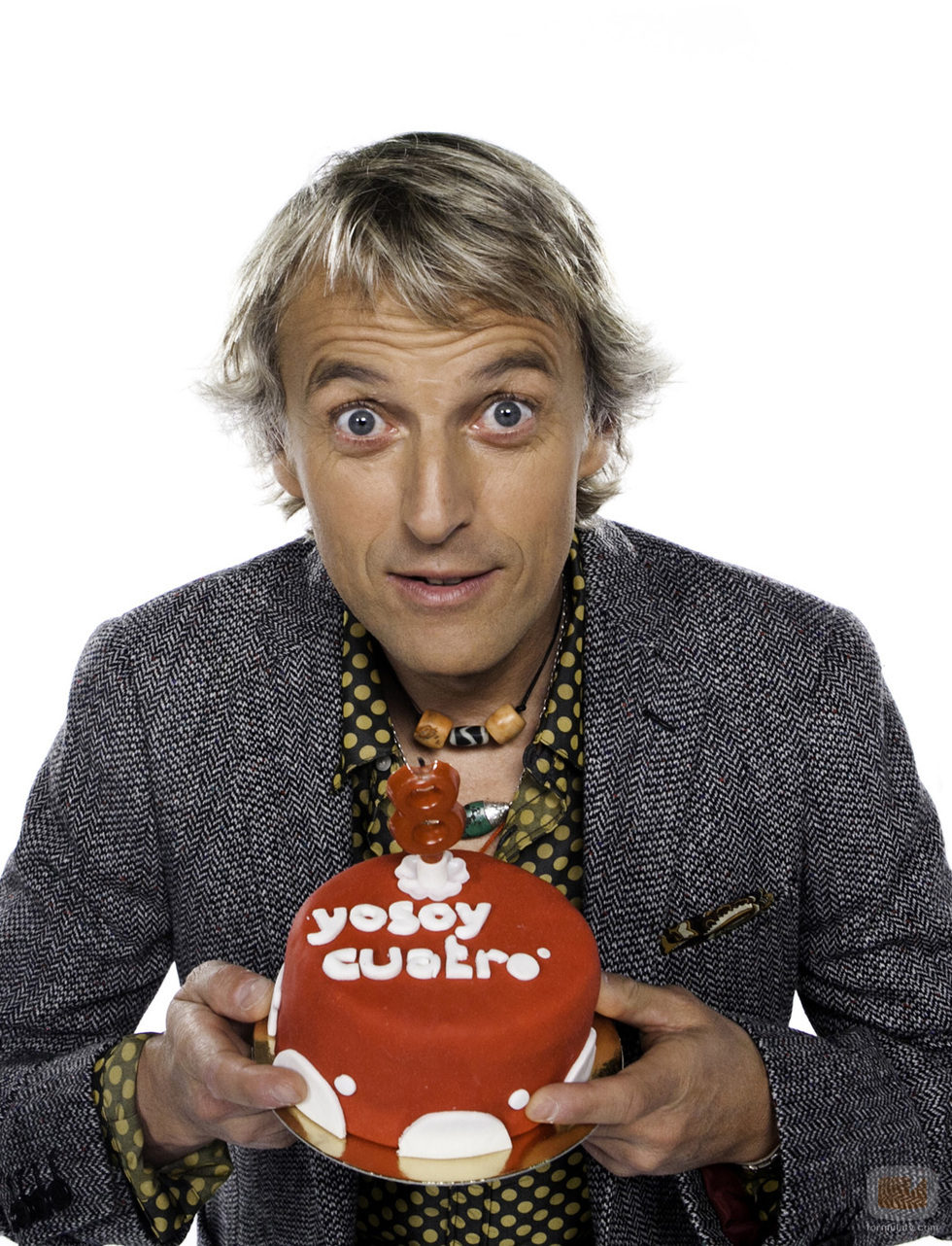 Jesús Calleja celebra el octavo aniversario de Cuatro