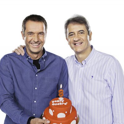 Los Manolos celebran el octavo aniversario de Cuatro