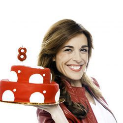 Raquel Sánchez Silva celebra el octavo aniversario de Cuatro