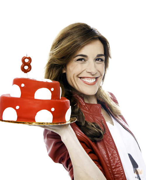 Raquel Sánchez Silva celebra el octavo aniversario de Cuatro