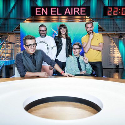 El equipo al completo de 'En el aire'