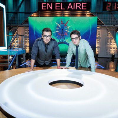 Andreu Buenafuente y Berto Romero en 'En el aire'