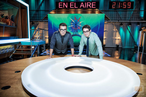 Andreu Buenafuente y Berto Romero en 'En el aire'