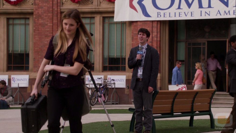 Grace Gummer en 'The Newsroom'