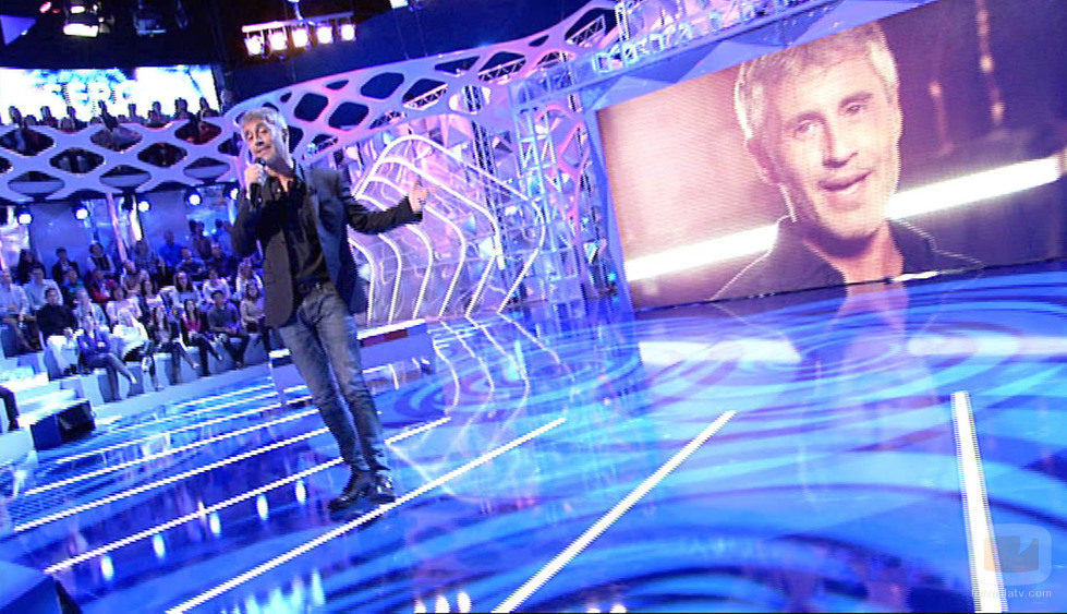 Sergio Dalma cantando en 'Hay una cosa que te quiero decir'